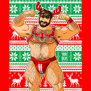 Bobo Bear: Adam likes harness - Xmas