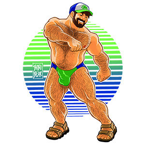Bobo Bear: Adam likes to dance - lime sun