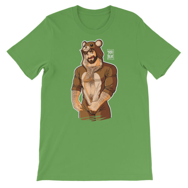 ADAM LIKES TEDDY BEARS - NO BACKGROUND - Short-Sleeve Unisex T-Shirt