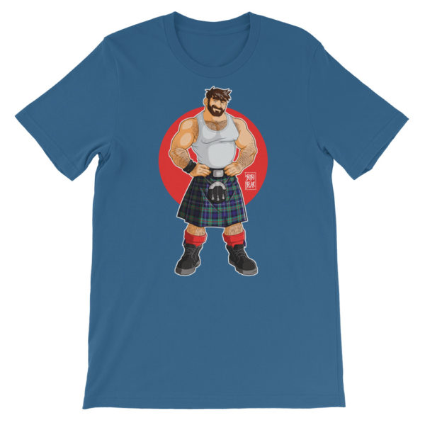 ADAM LIKES KILTS - Short-Sleeve Unisex T-Shirt
