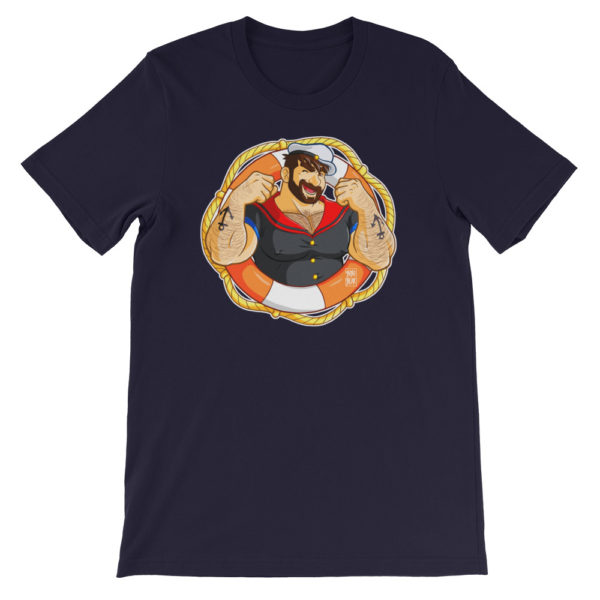 ADAM LIKES SAILORS - Short-Sleeve Unisex T-Shirt