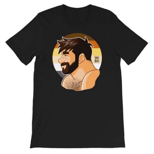 ADAM PROFILE - BEAR PRIDE - Short-Sleeve Unisex T-Shirt