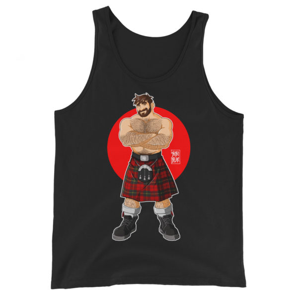 ADAM LIKES KILTS - NAKED CHEST - Unisex  Tank Top