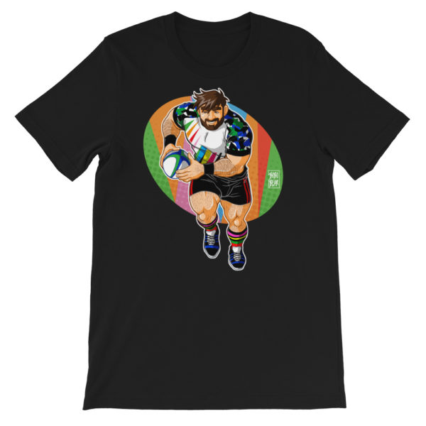 ADAM LIKES RUGBY - BINGHAM - Short-Sleeve Unisex T-Shirt