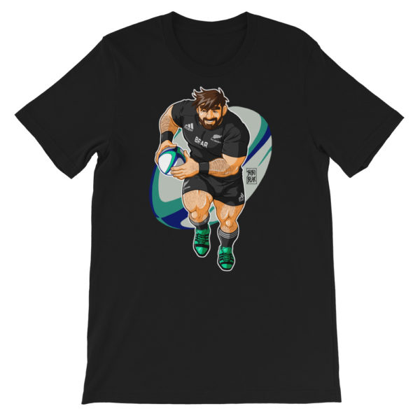 ADAM LIKES RUGBY - NEW ZEALAND - Short-Sleeve Unisex T-Shirt