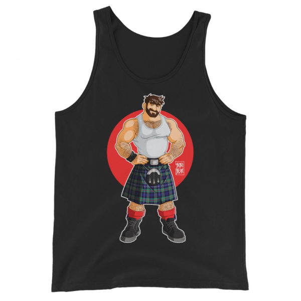 ADAM LIKES KILTS - Unisex  Tank Top