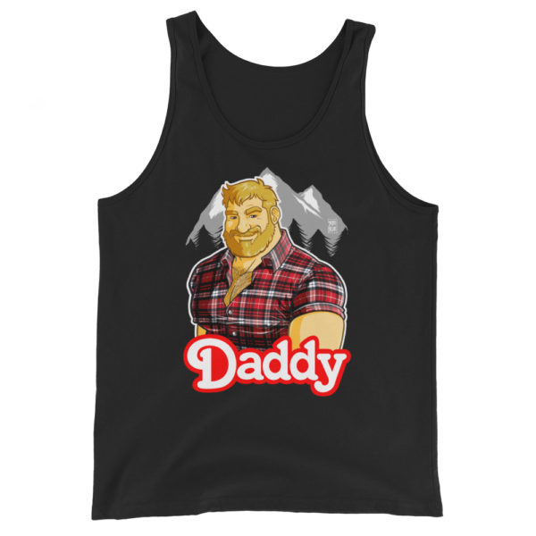 DADDY MIKE LIKES THE MOUNTAIN - Unisex  Tank Top