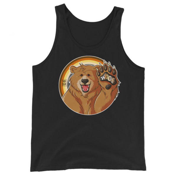 BOBO LIKES TO WOOF - BEAR PRIDE - Unisex  Tank Top