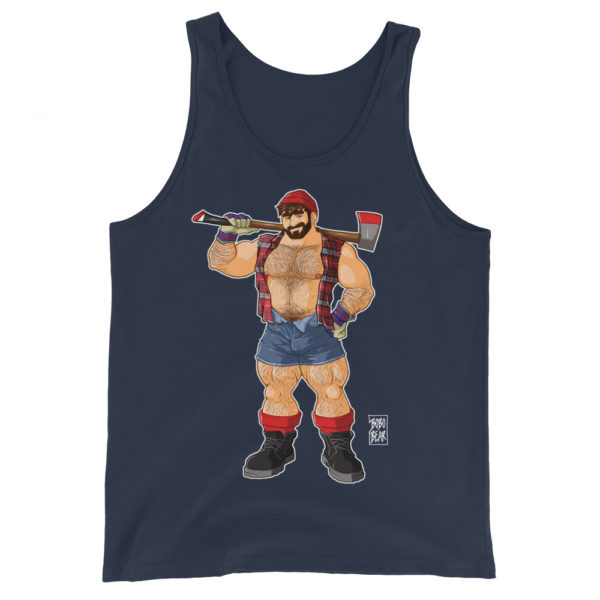 ADAM LIKES LUMBERJACKS - Unisex  Tank Top