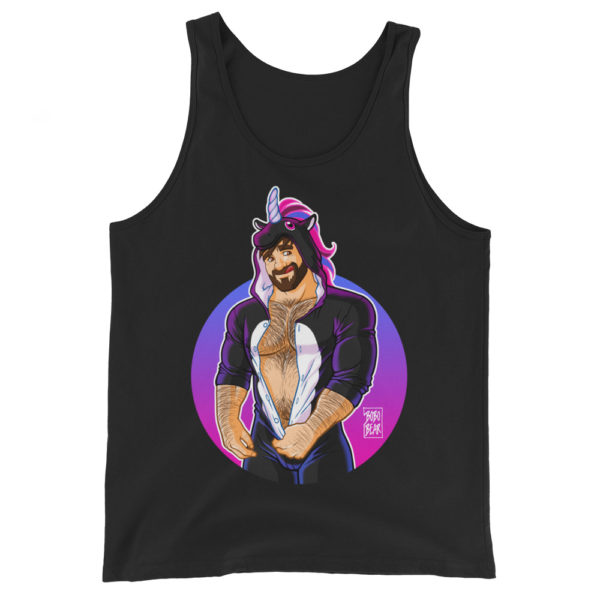 ADAM LIKES UNICORNS - Unisex  Tank Top