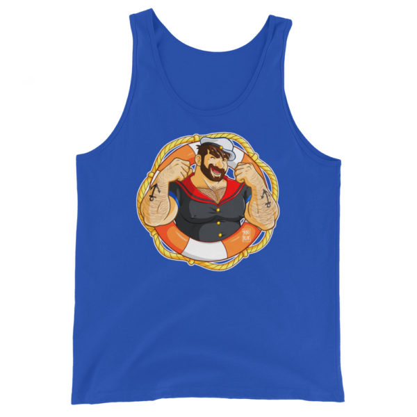 ADAM LIKES SAILORS - Unisex  Tank Top
