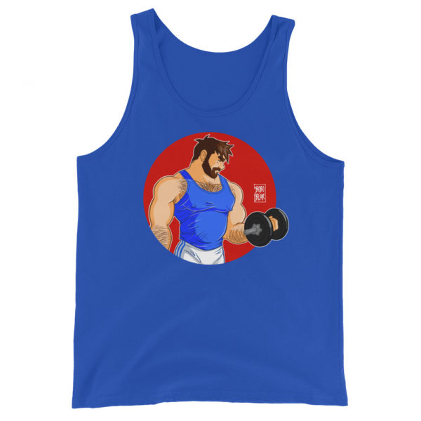 ADAM LIKES WORKING OUT - Unisex  Tank Top
