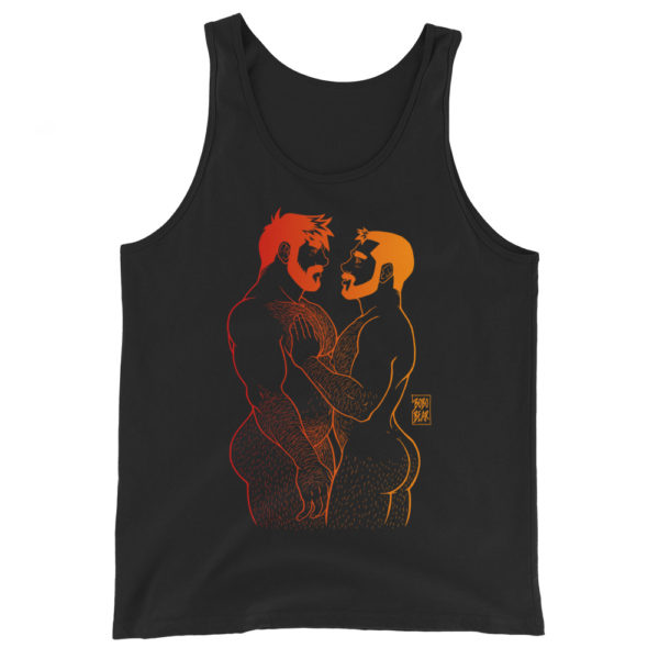 ADAM LOVES BEN - FIRE - Unisex Tank Top