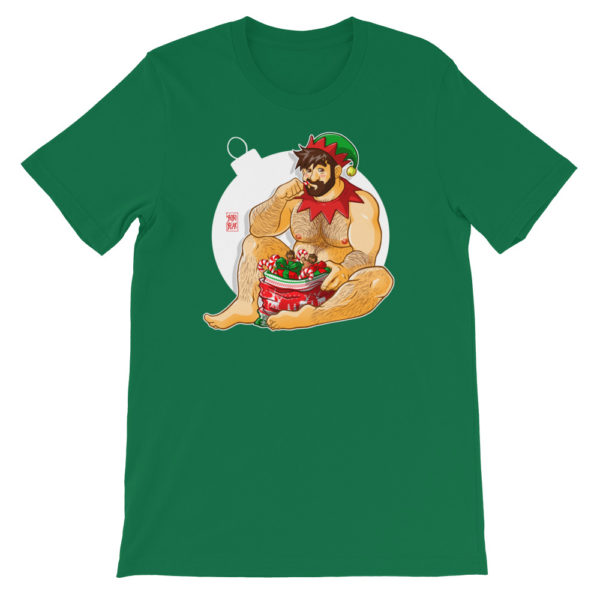 ADAM LIKES SANTA'S SACK - Short-Sleeve Unisex T-Shirt