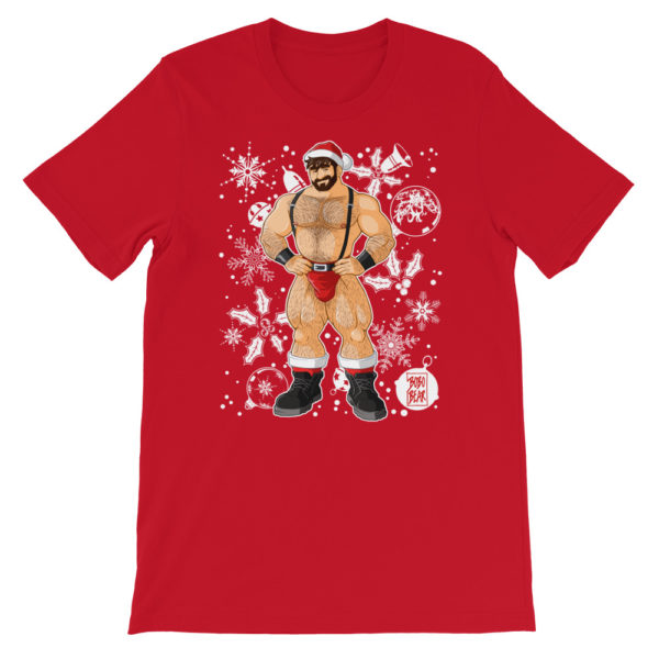 ADAM LIKES SANTA - Short-Sleeve Unisex T-Shirt