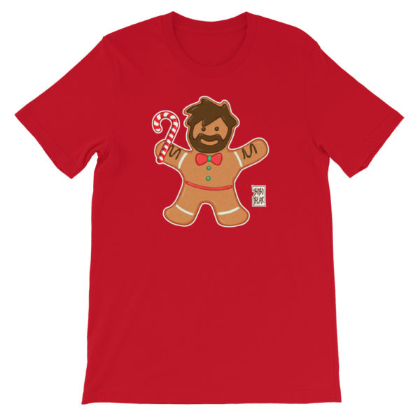 GINGERBREAD BEAR - Short-Sleeve Unisex T-Shirt