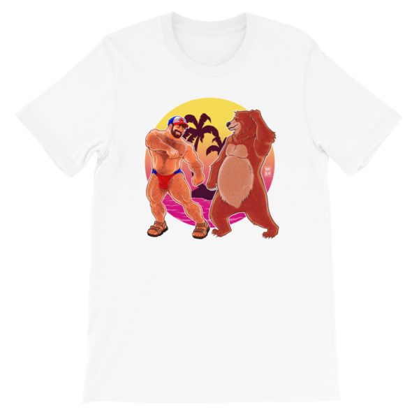 ADAM AND BOBO LIKE TO DANCE - Short-Sleeve Unisex T-Shirt