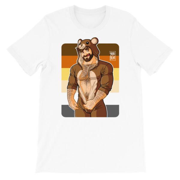 ADAM LIKES TEDDY BEARS - BEAR PRIDE - Short-Sleeve Unisex T-Shirt