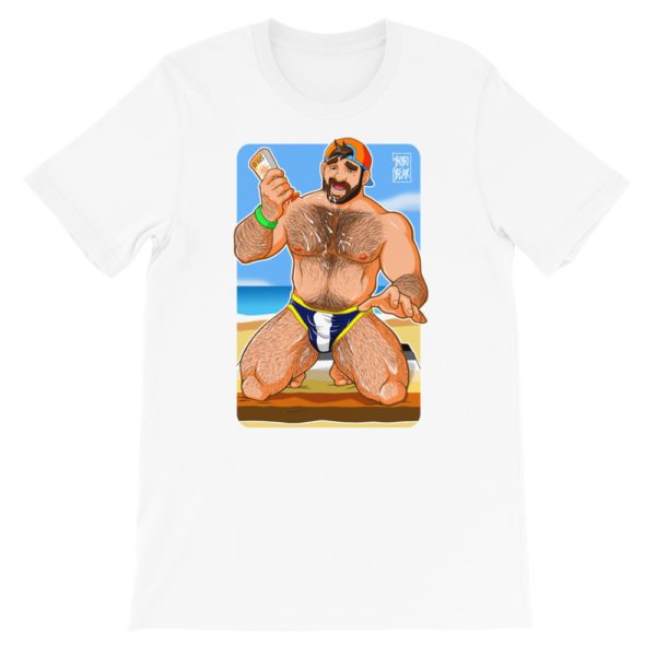 ADAM LIKES SUN LOTION - Short-Sleeve Unisex T-Shirt