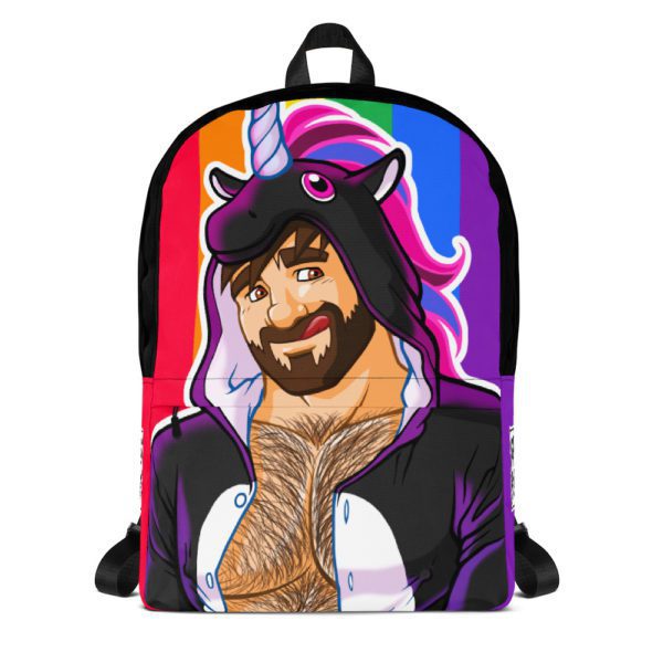 ADAM LIKES UNICORNS - DETAIL - Backpack
