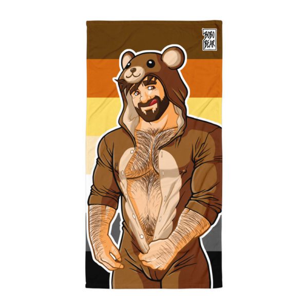 ADAM LIKES TEDDY BEARS - Beach Towel