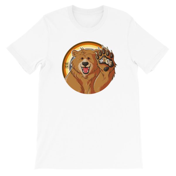 BOBO LIKES TO WOOF - BEAR PRIDE - Short-Sleeve Unisex T-Shirt
