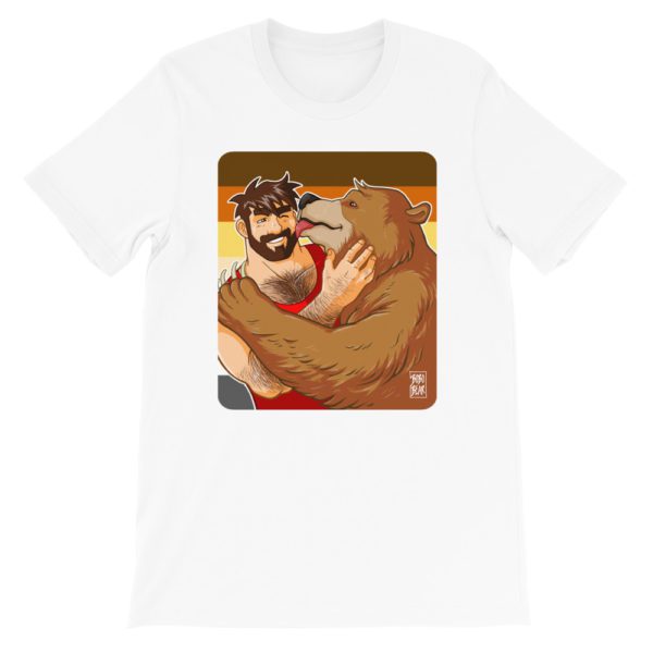 BEAR KISS - BEAR PRIDE - Short-Sleeve Unisex T-Shirt