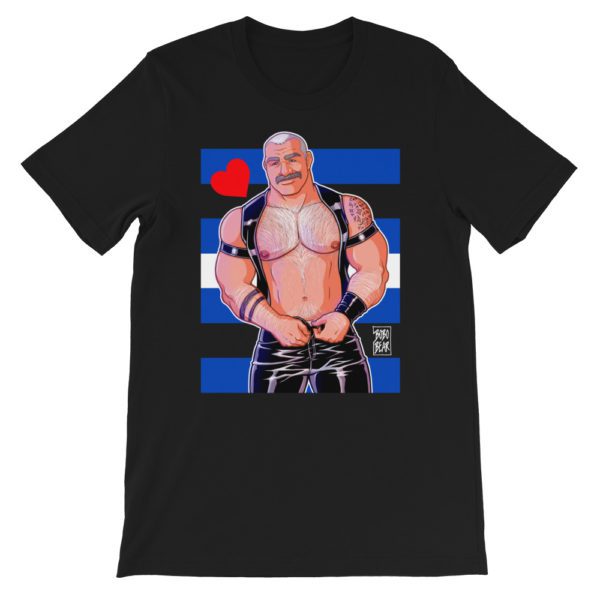DADDY LIKES LEATHER - LEATHER PRIDE - Short-Sleeve Unisex T-Shirt