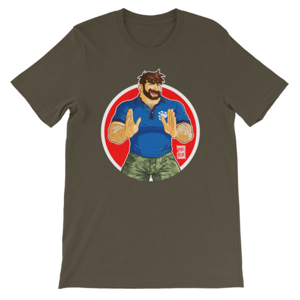 ADAM IS A BIG BOY - BLUE POLO - Short-Sleeve Unisex T-Shirt