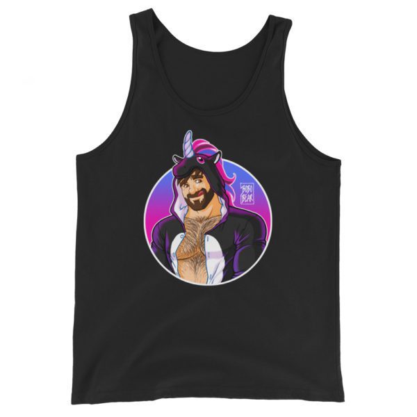 ADAM LIKES UNICORNS - DETAIL - Unisex Tank Top