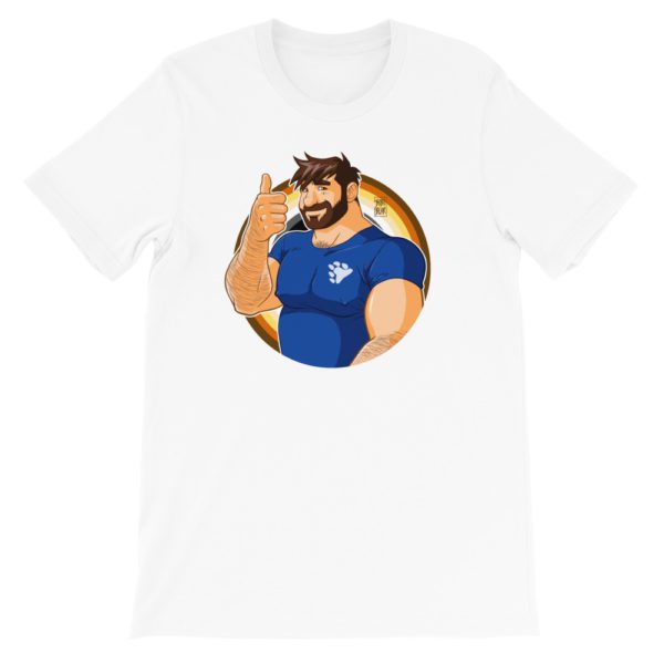 ADAM LIKES TO BEAR UP - BEAR PRIDE - Short-Sleeve Unisex T-Shirt