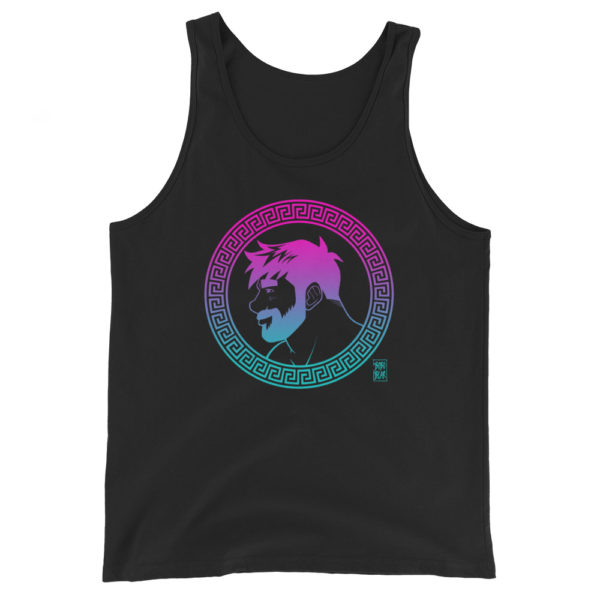 ADAM LIKES GREECE - AURORA - Unisex Tank Top