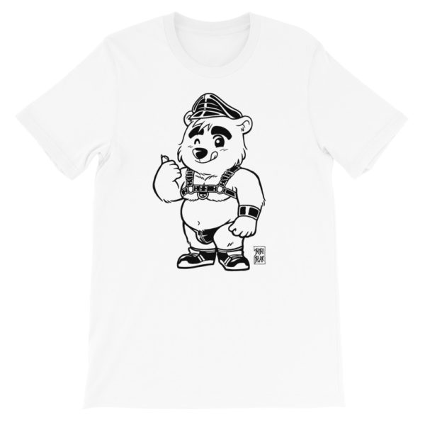 KINKY CUB - LINEART - Short-Sleeve Unisex T-Shirt