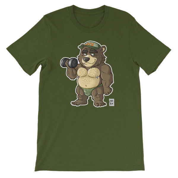 THICC BEAR - Short-Sleeve Unisex T-Shirt
