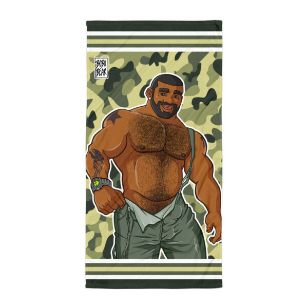 CHUCK LIKES DUNGAREES - Bobo Bear Beach Towel