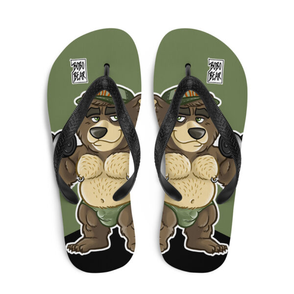 THICC BEAR - Bobo Bear Flip-Flops