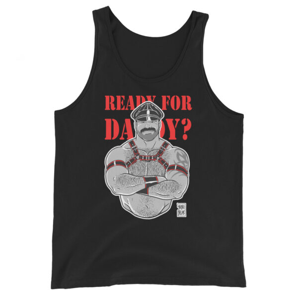 READY FOR DADDY? - Bobo Bear Unisex Tank Top
