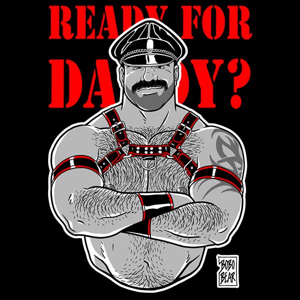 Bobo Bear: READY FOR DADDY - RED DETAILS