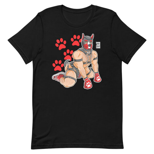 HOOMAN PUPPY - RED - Bobo Bear Unisex t-shirt