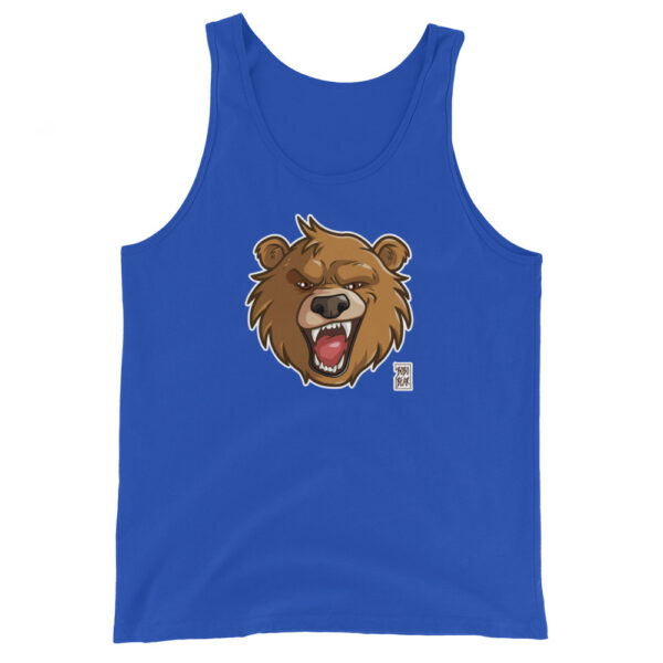 Bobo Likes To Growl (Light Brown) - Bobo Bear Men's Tank Top