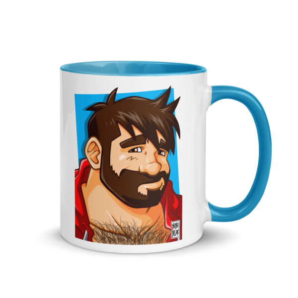 Adam Likes Bobo Bear - Mug with Color Inside