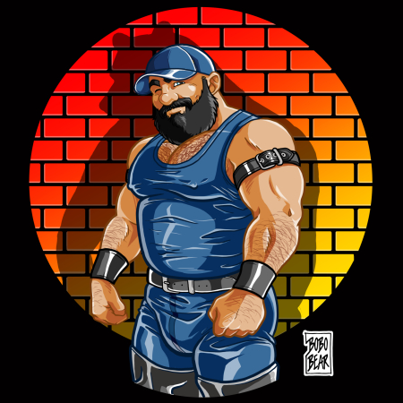 Bobo Bear: ROB LIKES RUBBER - Brickwall Collection