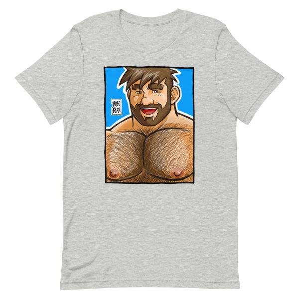 ADAM LIKES TO SMILE - Portrait Collection - Bobo Bear Unisex t-shirt