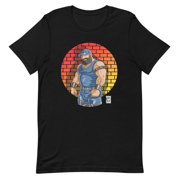 Rob Likes Rubber - Brickwall Collection - Bobo Bear Unisex t-shirt