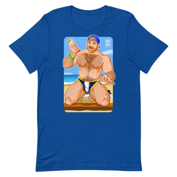 ADAM LIKES SUN LOTION - GINGER VERSION - Bobo Bear Unisex t-shirt