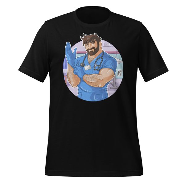 ADAM LIKES DOCTORS AND NURSES - Bobo Bear Unisex t-shirt