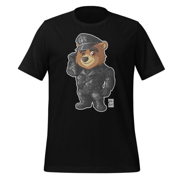 KINKY CUB FULL LEATHER - Bearzoo Collection - Bobo Bear Unisex t-shirt