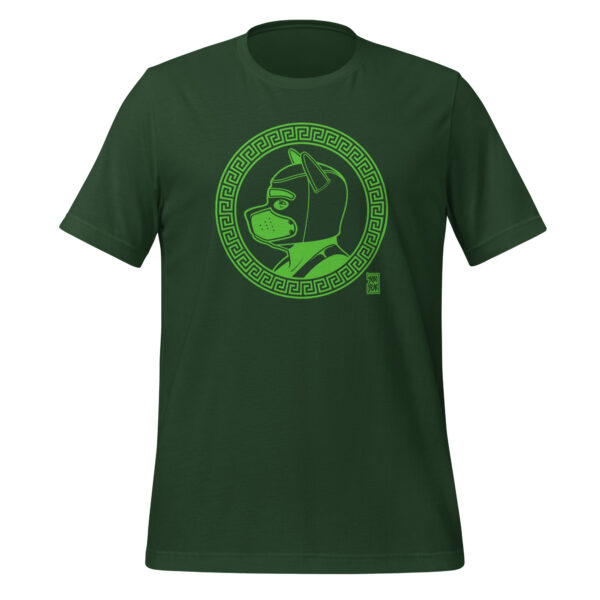 PUPPY LIKES GREECE - GREEN - Bobo Bear Unisex t-shirt