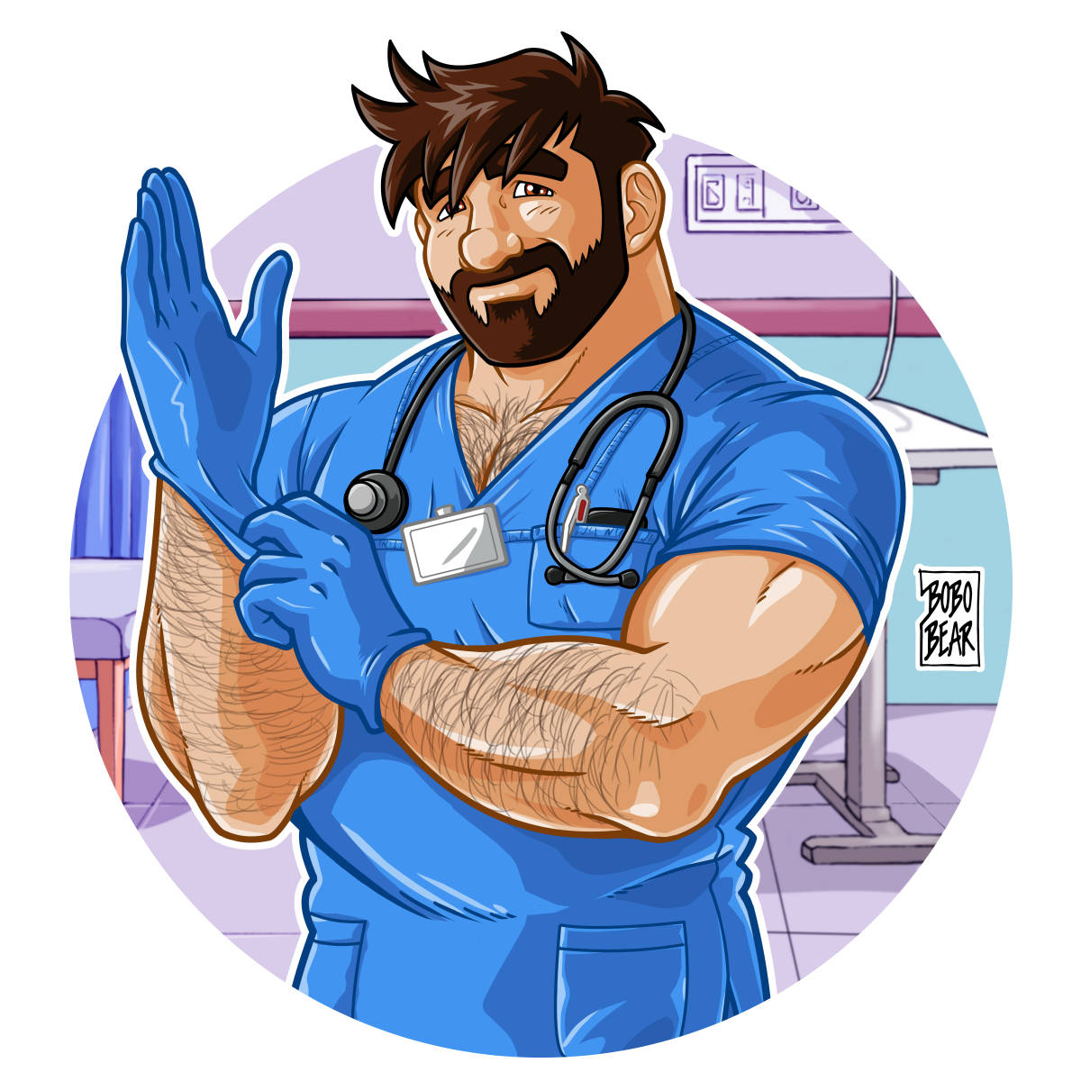 Bobo Bear: ADAM LIKES DOCTORS AND NURSES