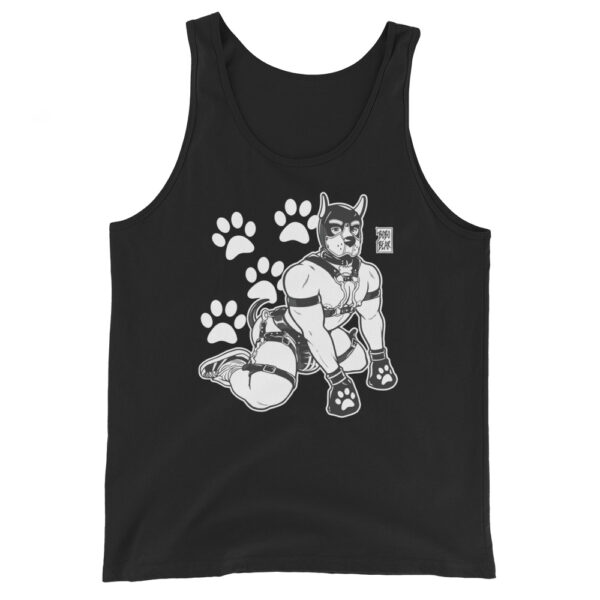 HOOMAN PUPPY - LINEART (HAIRLESS VERSION) - Bobo Bear Men's Tank Top